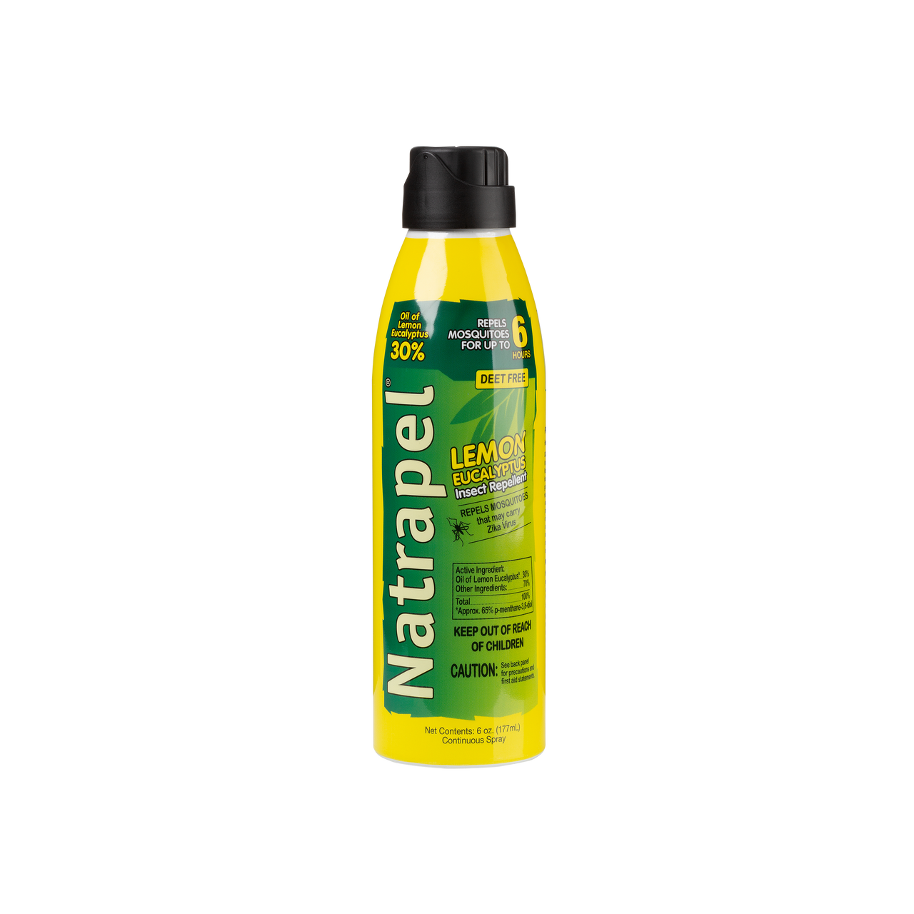 Spray repelente de insectos Natrapel de eucalipto limón - 6 oz