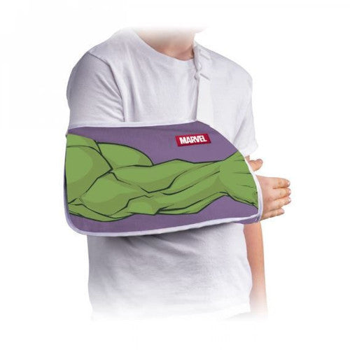 DonJoy Marvel Kids Arm Sling - Diseño de Hulk, XXS 23cm