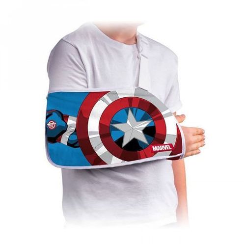 DonJoy Marvel Kids Arm Sling - Capitán América XXS