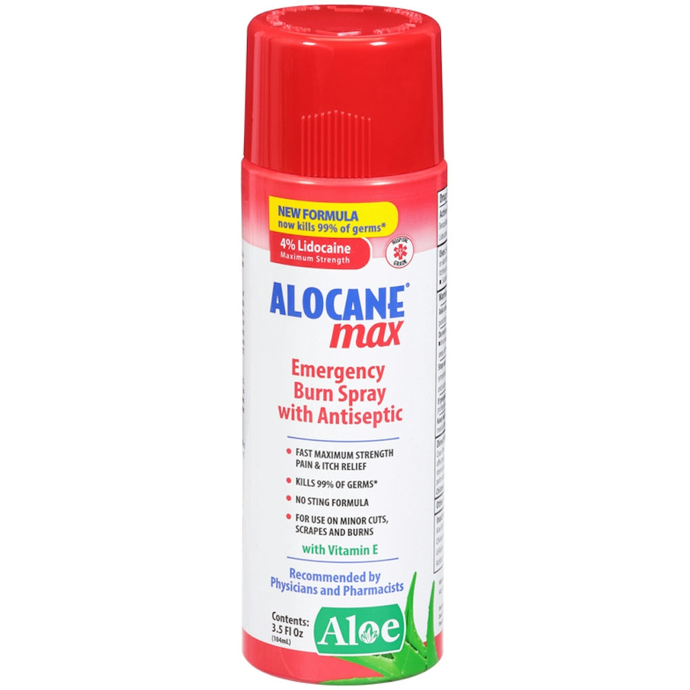 Alocane Max Emergency Burn Spray - 3.5 Fl Oz