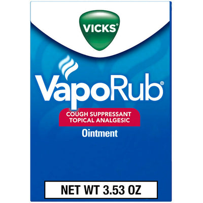 Vicks VapoRub Ointment 3.53 Oz - Premium Comfort