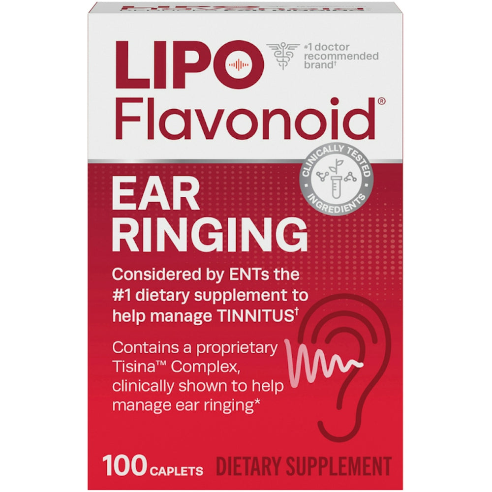 Lipo-Flavonoid Plus - Suplemento Premium para la Salud Auditiva - 100 Comprimidos