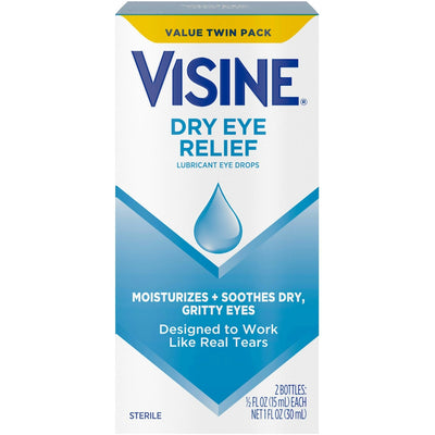 Visine Dry Eye Relief Lubricant Drops - 1oz