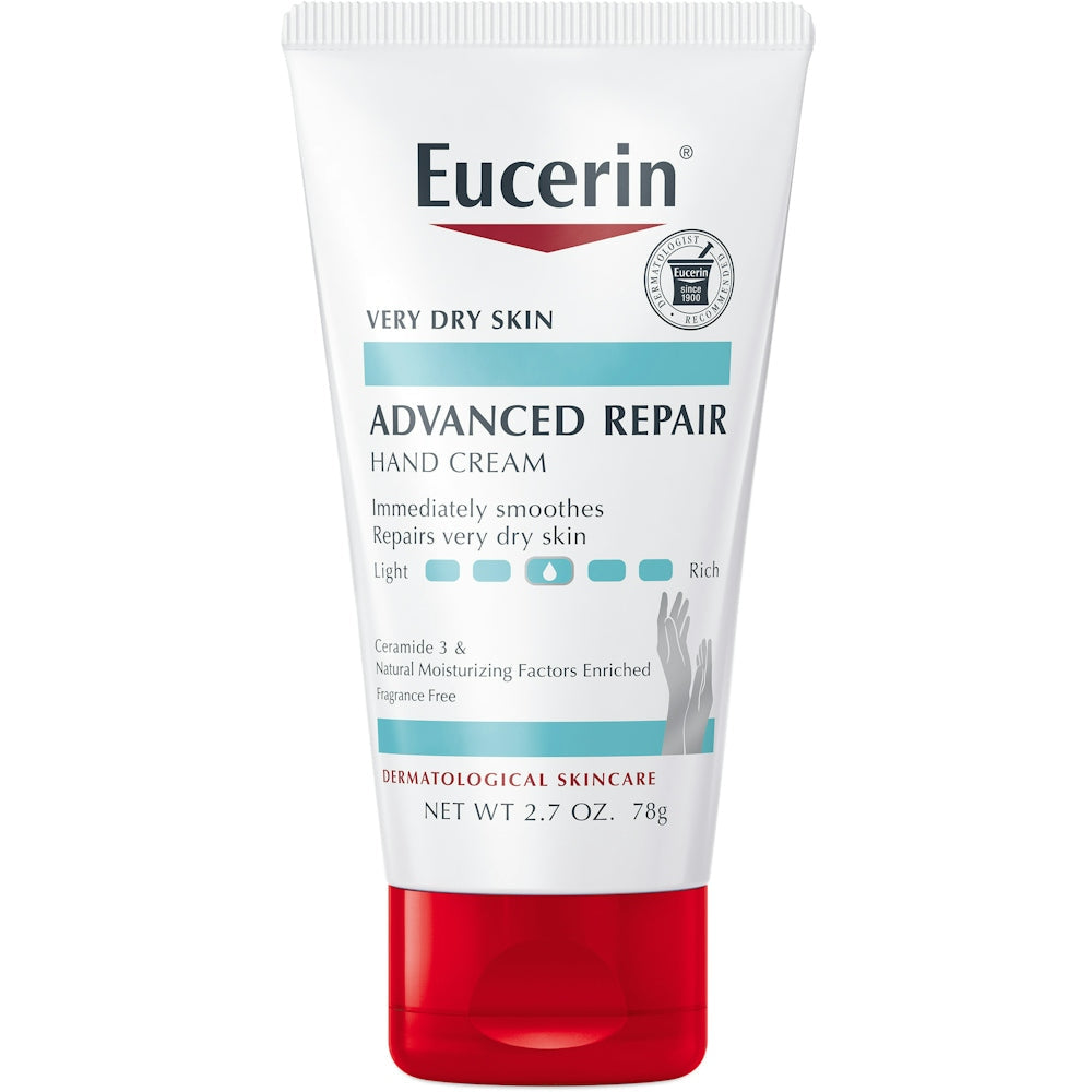Crème pour les mains Eucerin Advanced Repair sans parfum - 2,7 oz