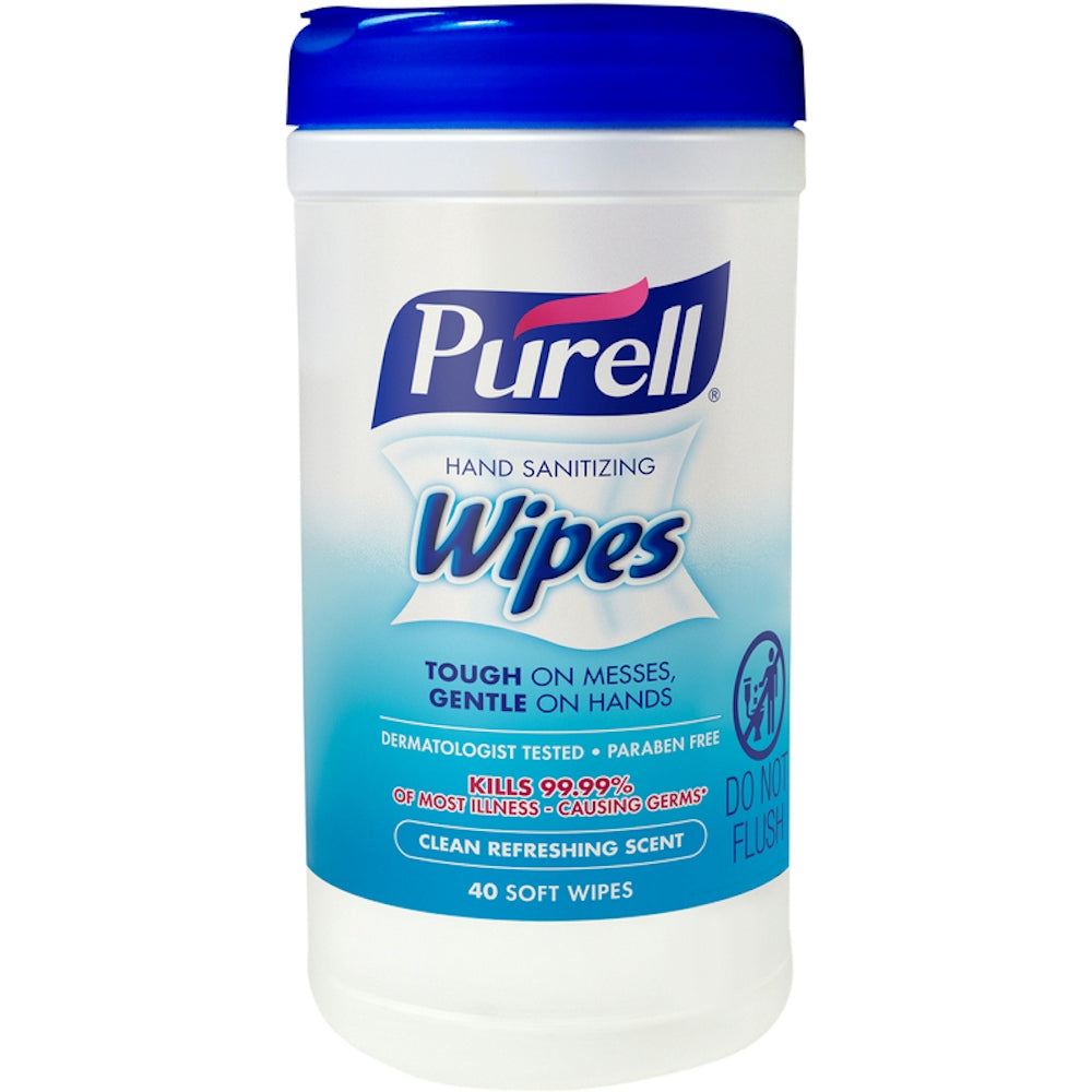 Purell Hand Sanitizing Wipes - Clean Refreshing Scent, 40 ct