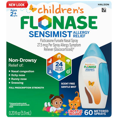 Flonase Children's Sensimist Allergy Relief Nasal Spray, 60 Sprays