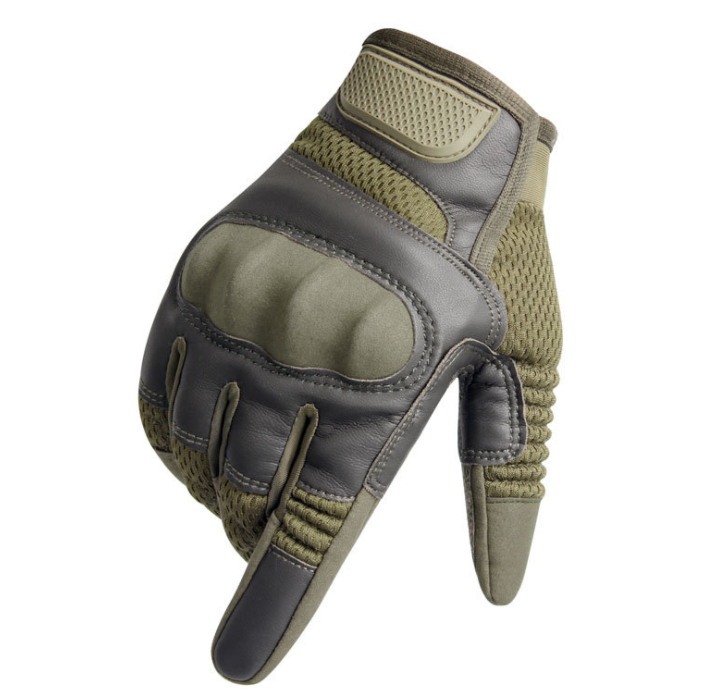 Motorcycle Gloves Summer Breathable Tactical Full Finger Moto Gloves Touchscreen Motocross Motorbike Riding Cycling Biker Gloves - Korvel