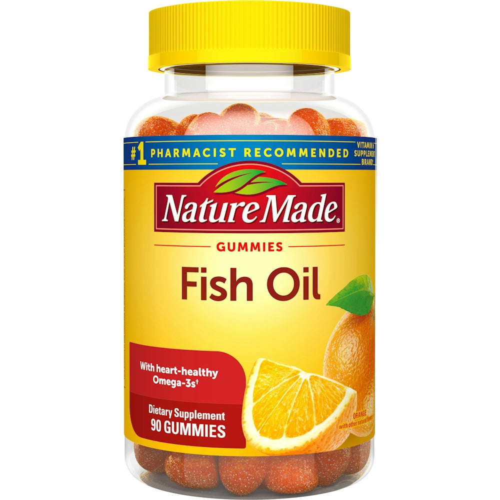 Nature Made Fish Oil Gummies - 90 Count with Omega-3s