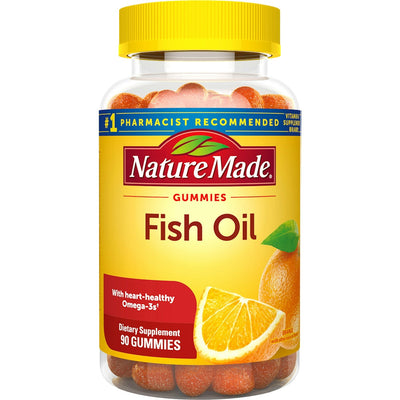 Nature Made Fish Oil Gummies - 90 Count with Omega-3s