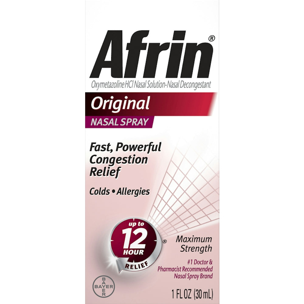 Afrin Original Maximum Strength Nasal Spray - 1 Fl Oz