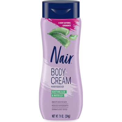 Crème pour le corps Nair avec Aloe apaisant et Nénuphar - 7,9 oz