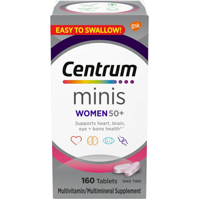 Centrum Minis Femmes 50 Plus Comprimés Multivitaminés