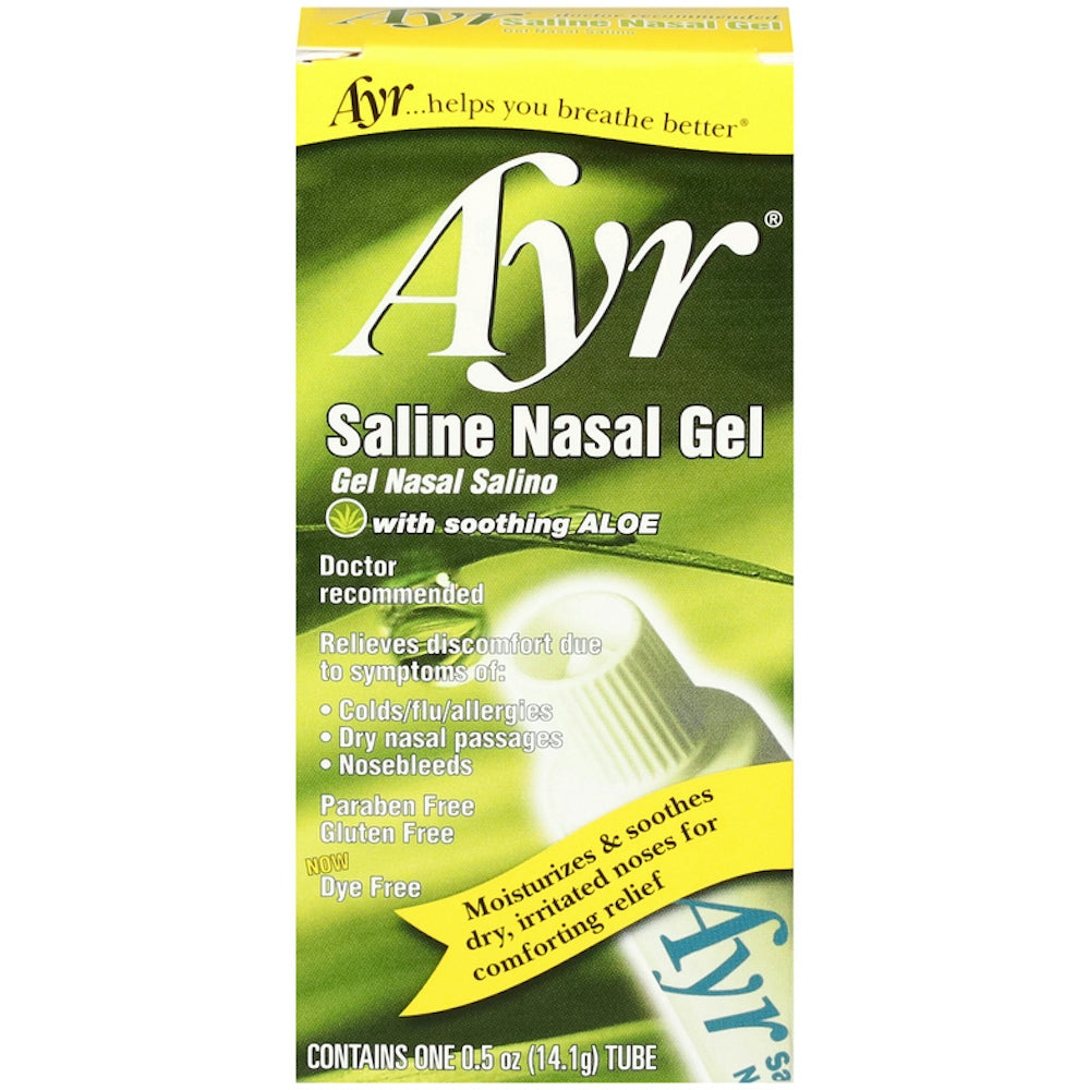 Ayr Saline Nasal Gel Tube - 1 Ea