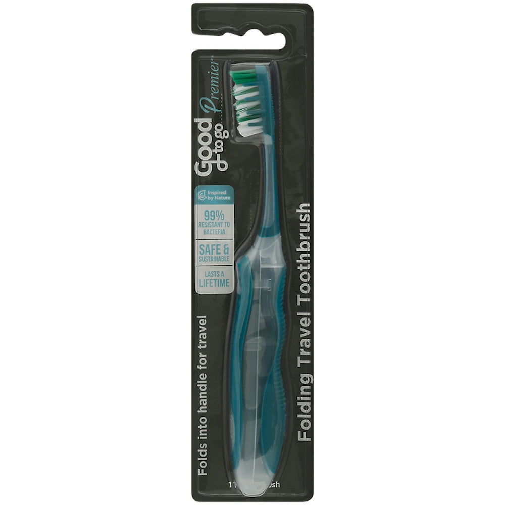 Brosse à dents de voyage pliable Good To Go Premier