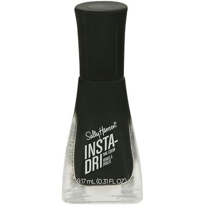 Sally Hansen Insta-Dri Nail Polish - Black To Black, 0.31 Fl Oz