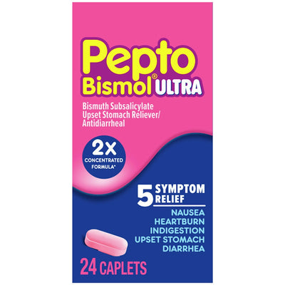 Pepto Bismol Ultra Caplets pour le confort digestif