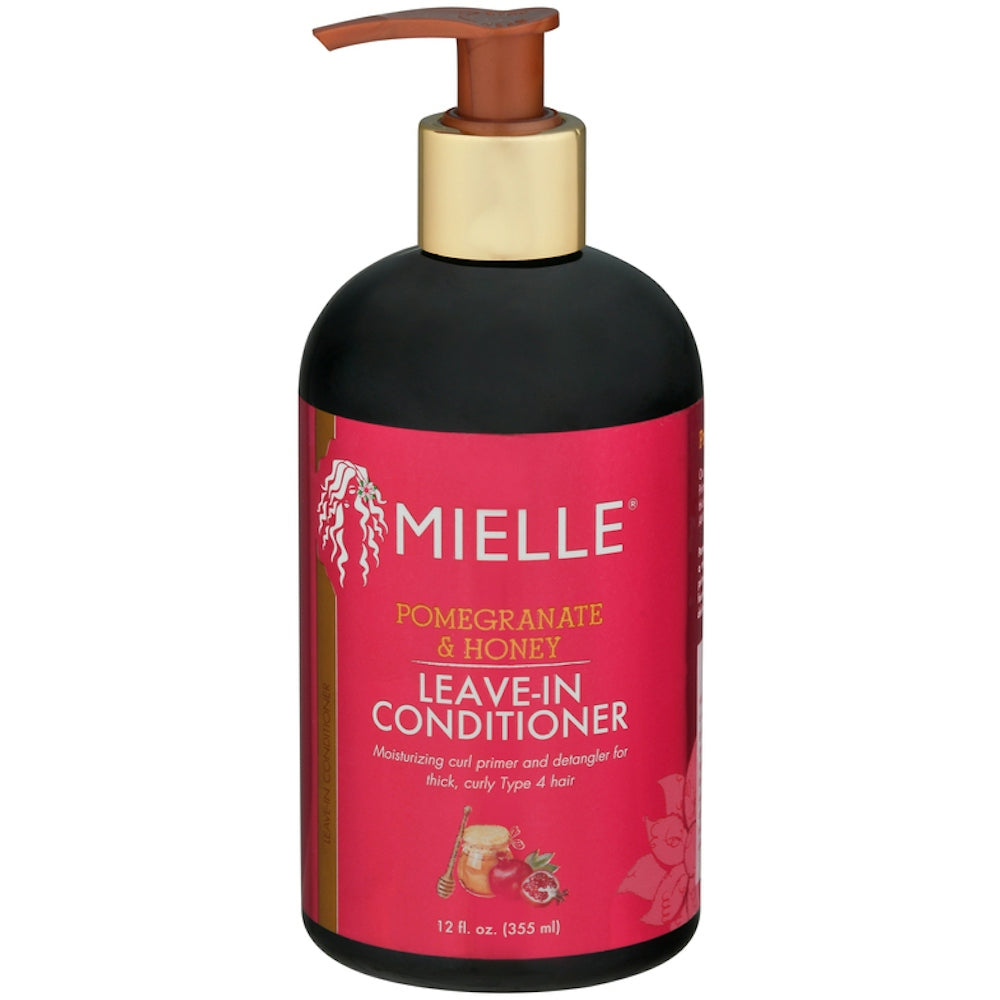 Acondicionador Sin Aclarado Mielle Organics de Granada y Miel - 12 Oz