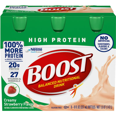 Boost High Protein Creamy Strawberry Nutritional Drink