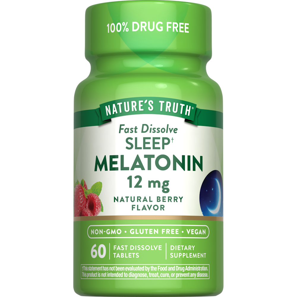 Nature's Truth Natural Berry Flavor Melatonin Fast Dissolve Tablets