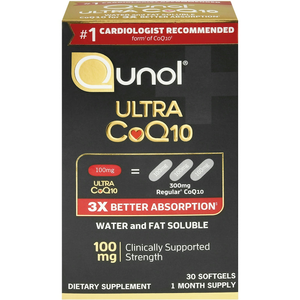 Qunol Ultra CoQ10 100 Mg Softgels - Premium Dietary Supplement