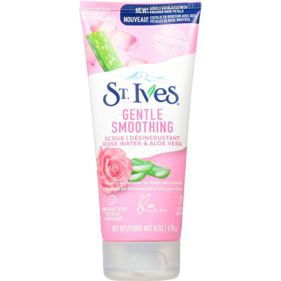St. Ives Gentle Smoothing Face Scrub with Rose Water & Aloe Vera
