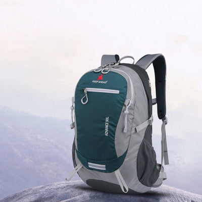 Nylon Waterproof Hiking Backpack for Travel and Mountaineering