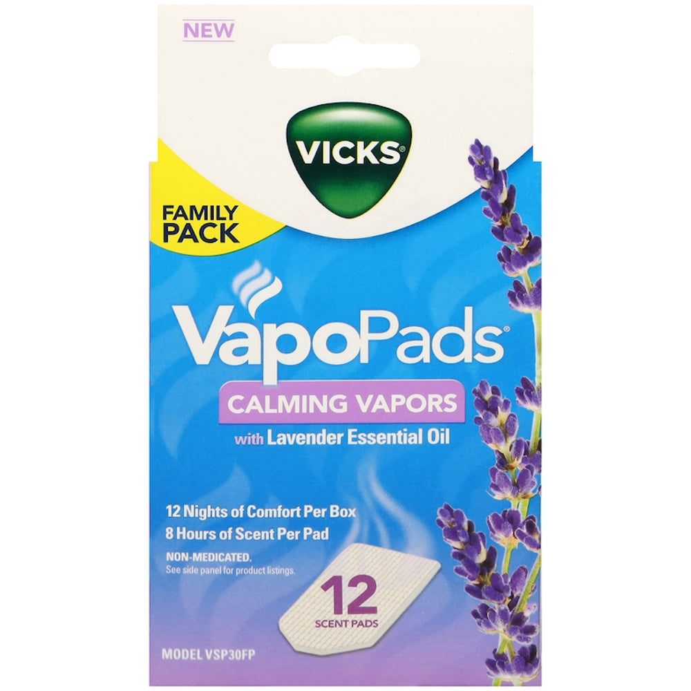 Vicks Calming Vapors with Lavender Essential Oil - Family Pack