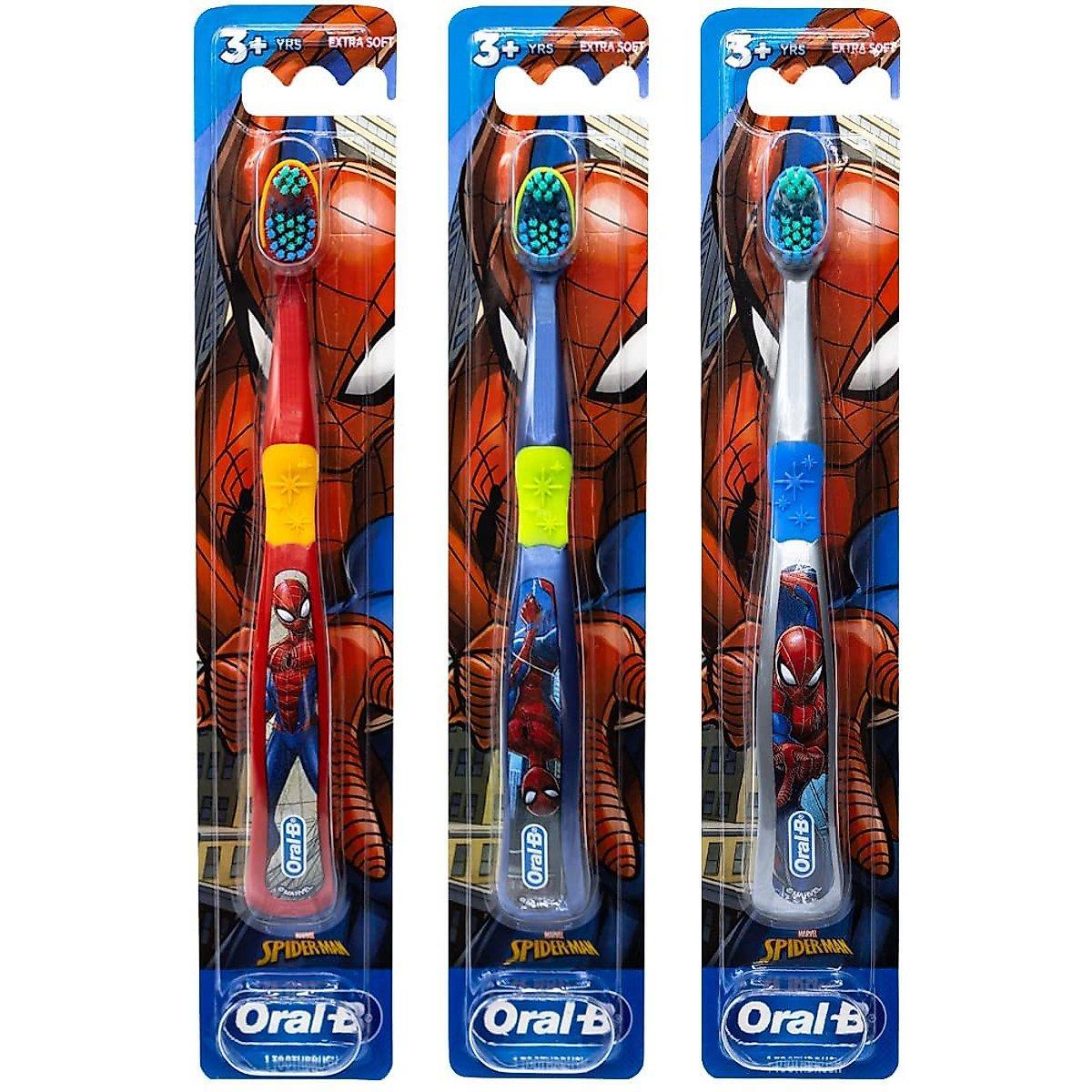 Oral-B Spider-Man Extra Soft Manual Toothbrush for Kids