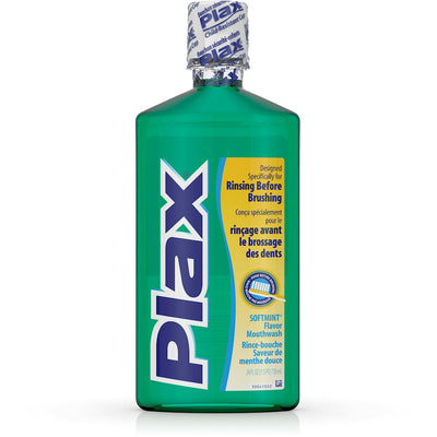Enjuague Bucal Plax Softmint Fórmula Avanzada para Aflojar Placa