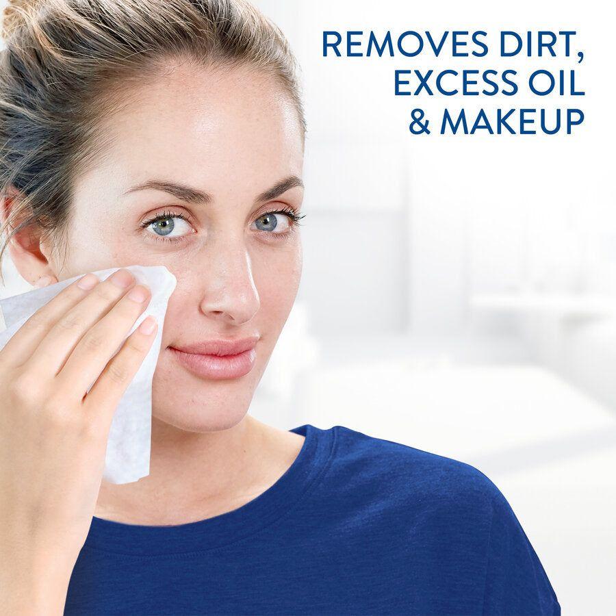 Lingettes nettoyantes douces Cetaphil - 25 unités pour peau sensible