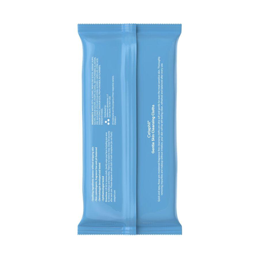Lingettes nettoyantes douces Cetaphil - 25 unités pour peau sensible