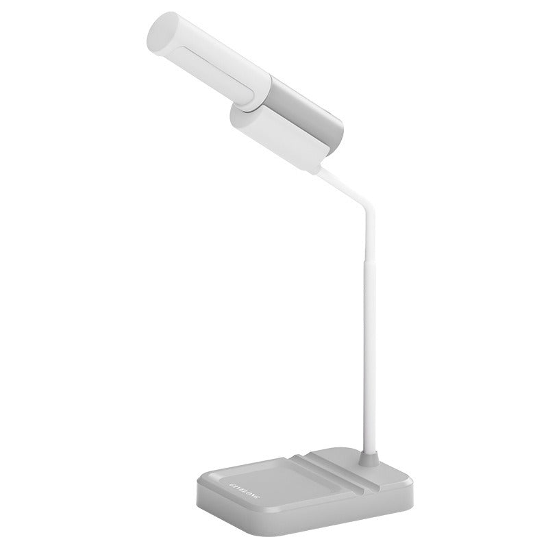 New LED Simple Eye Protection Desk Lamp USB Rechargeable Infinitely Variable Light Student Reading Desktop Small Desk Lamp - Korvel