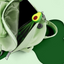 Little Fresh Cartoon Data Cable Avocado Phone Data Cable Cute Girl One to Three Fruit Fast Charging Cable - Korvel
