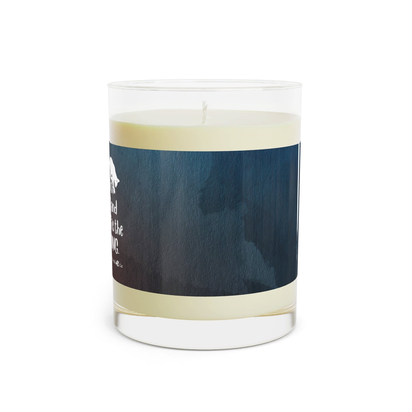 Bougie Parfumée Curieuse & Contente - 11oz Verre Complet