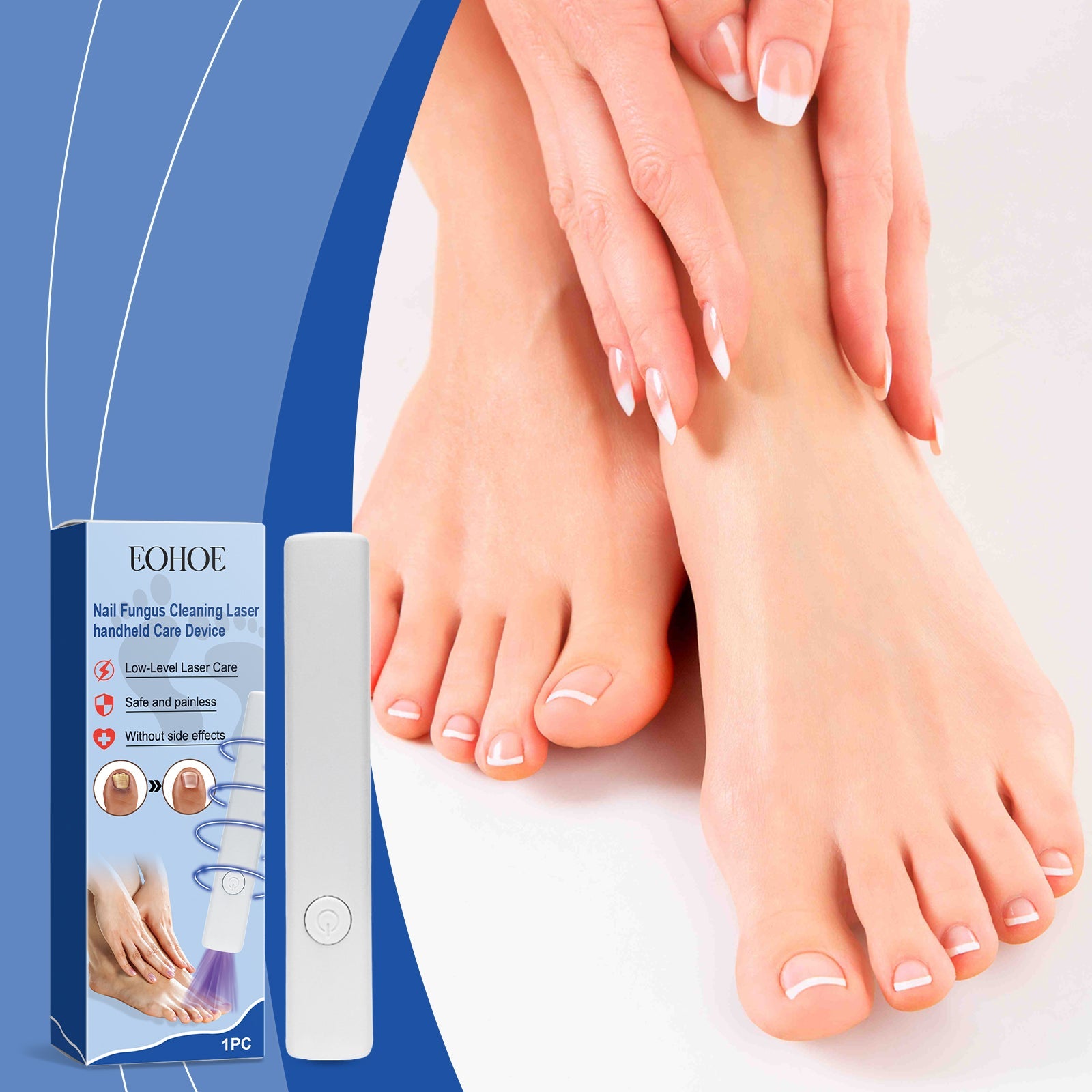 Nail Care Gentle Repair Daily Maintenance Beautifying Toenails Clean And Polished Nail Care - Korvel