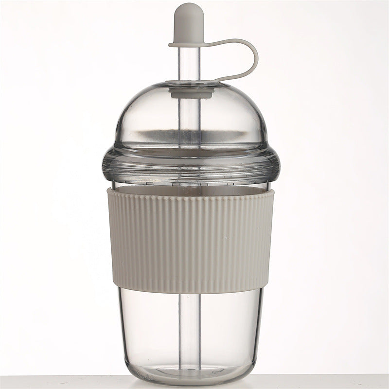 Gobelet à paille Ins-Style de 630ML avec couvercle – Parfait pour toute boisson
