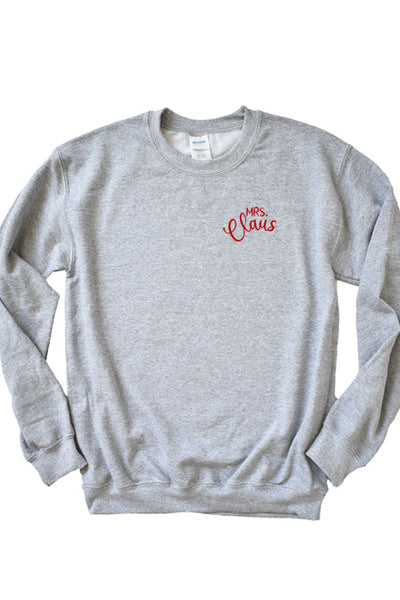 Festive Mrs. Claus Sweatshirt - Cozy Unisex Style - Korvel