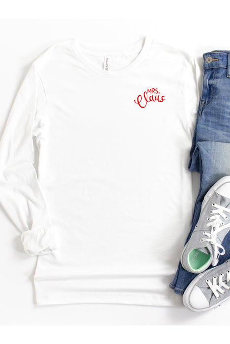 Mrs. Claus Long Sleeve T-Shirt - Korvel