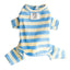 Dog Clothes Spring and Summer Thin Wide Striped Four-legged Home Clothes Bottoming Shirt Small Dog Teddy Pet - Korvel