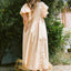 Smocked Puff Sleeve Midi Dress - Chic and Flattering Design