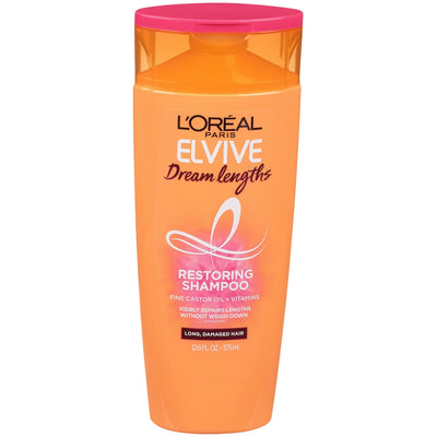Champú Restaurador L'Oreal Paris Elvive Dream Lengths, 12.6 Fl Oz