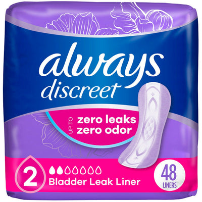 Always Discreet Regular Length Incontinence Liners
