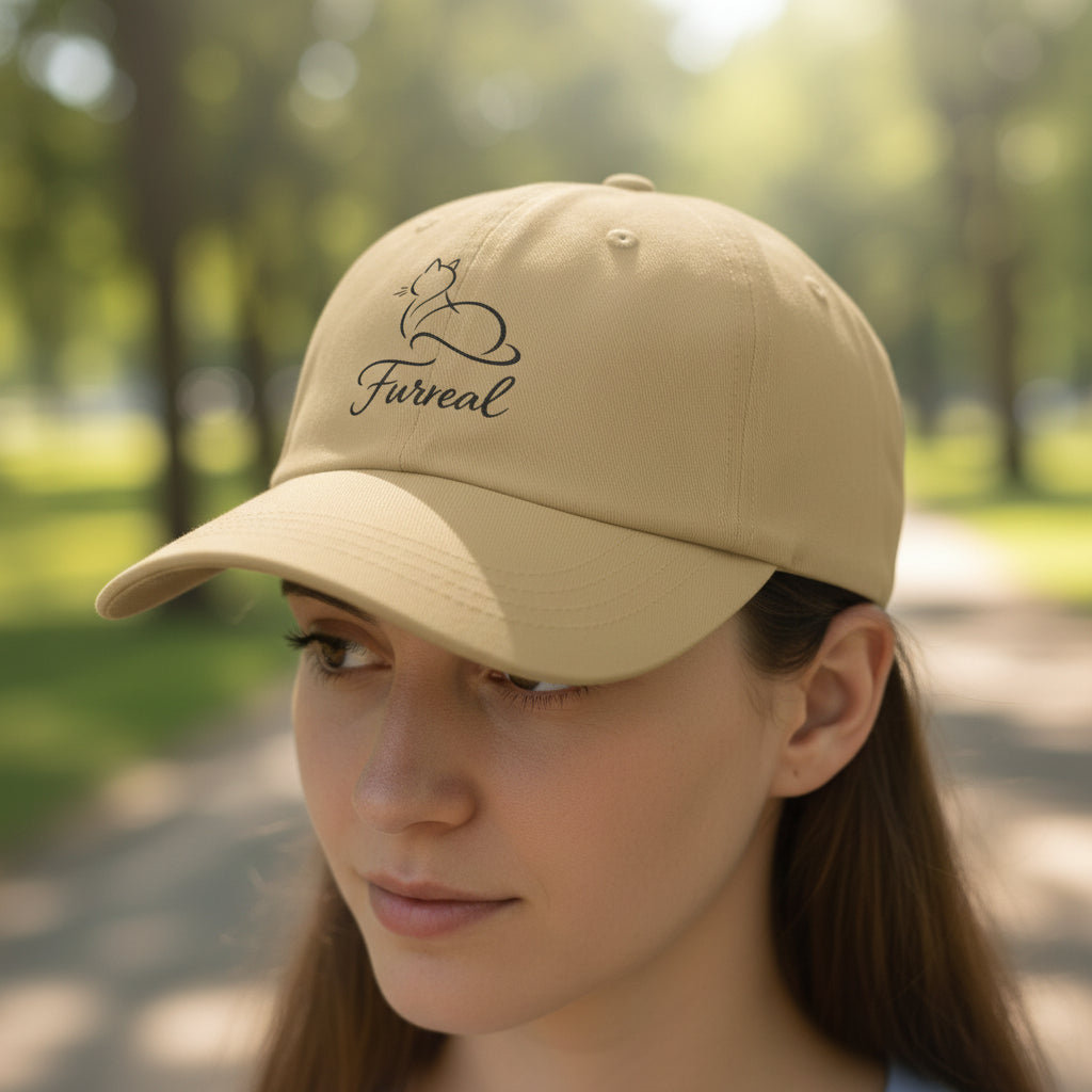 Gorra Furreal Dad – Gorra de béisbol minimalista para amantes de los gatos
