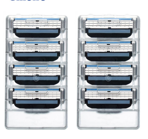 Gillette Mach 3 Men's Face Shaving Razor Blades Brand Mach3 Beard Shave Blade For Men 8Pcs/Pack - Korvel