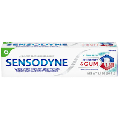 Pasta de dientes Sensodyne Clean & Fresh para dientes sensibles