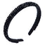 Korean Style Thin Edge Crystal Headband Women's Fashion Super Flash Headband Party Press Hair Accessories - Korvel