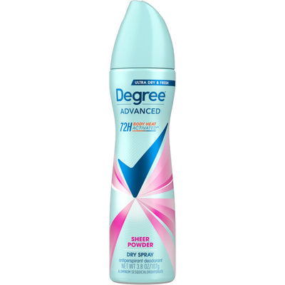 Déodorant en spray sec Degree Sheer Powder 3,8 oz