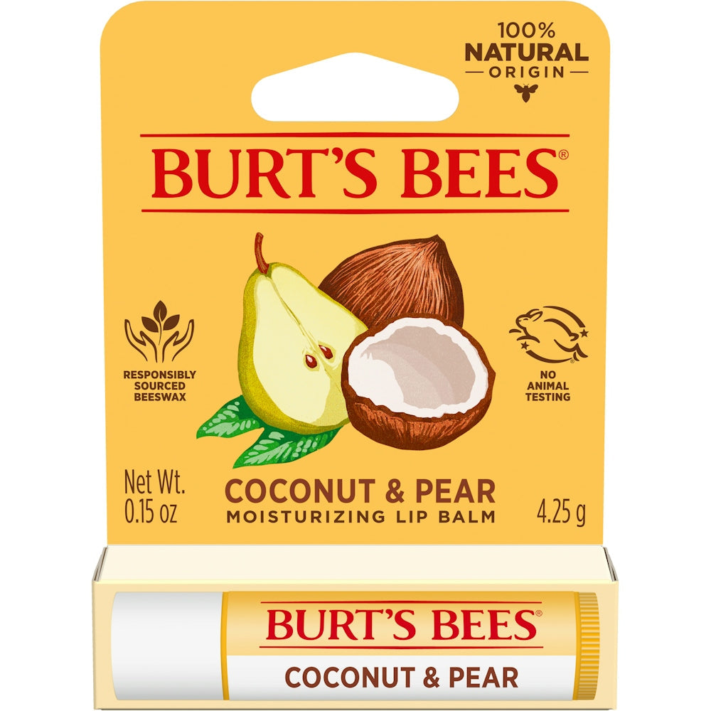 Burt's Bees Coconut and Pear Lip Balm - 0.15oz