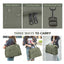 Premium Waterproof Travel Duffle Bag with Trolley Sleeve