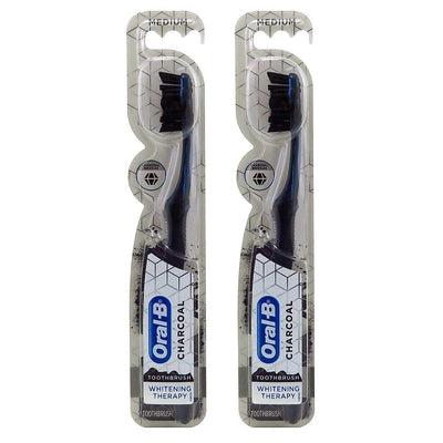 Oral-B Charcoal Medium Whitening Therapy Toothbrush
